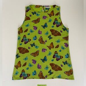 Christian Dior Vintage Butterfly Tank